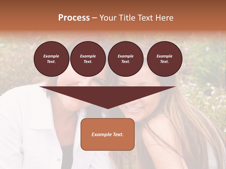 Women Parent Toothy Smile PowerPoint Template