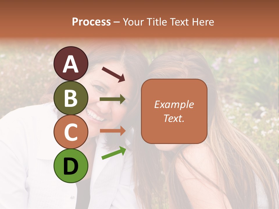 Women Parent Toothy Smile PowerPoint Template