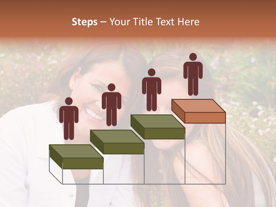 Women Parent Toothy Smile PowerPoint Template