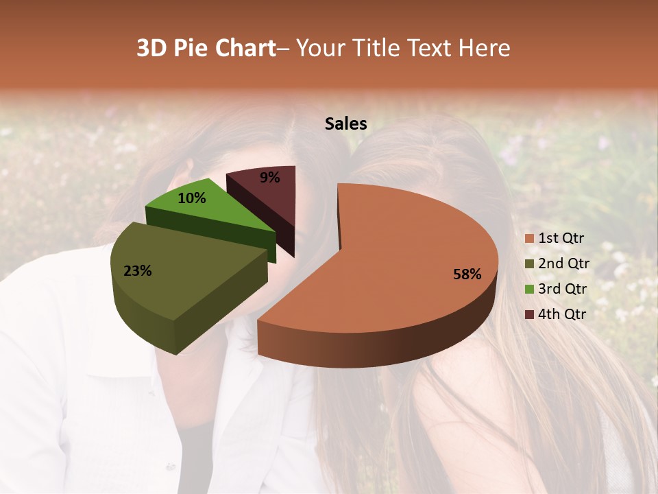 Women Parent Toothy Smile PowerPoint Template