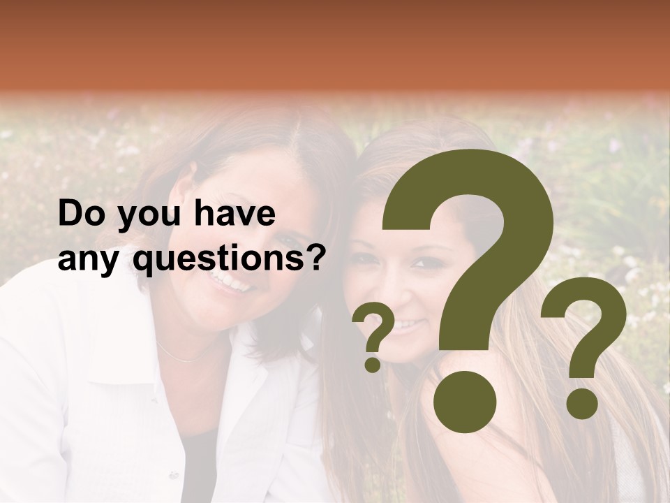 Women Parent Toothy Smile PowerPoint Template