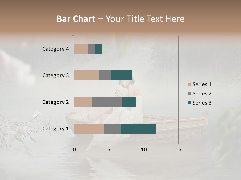 Lady Nostalgic Mountains PowerPoint Template