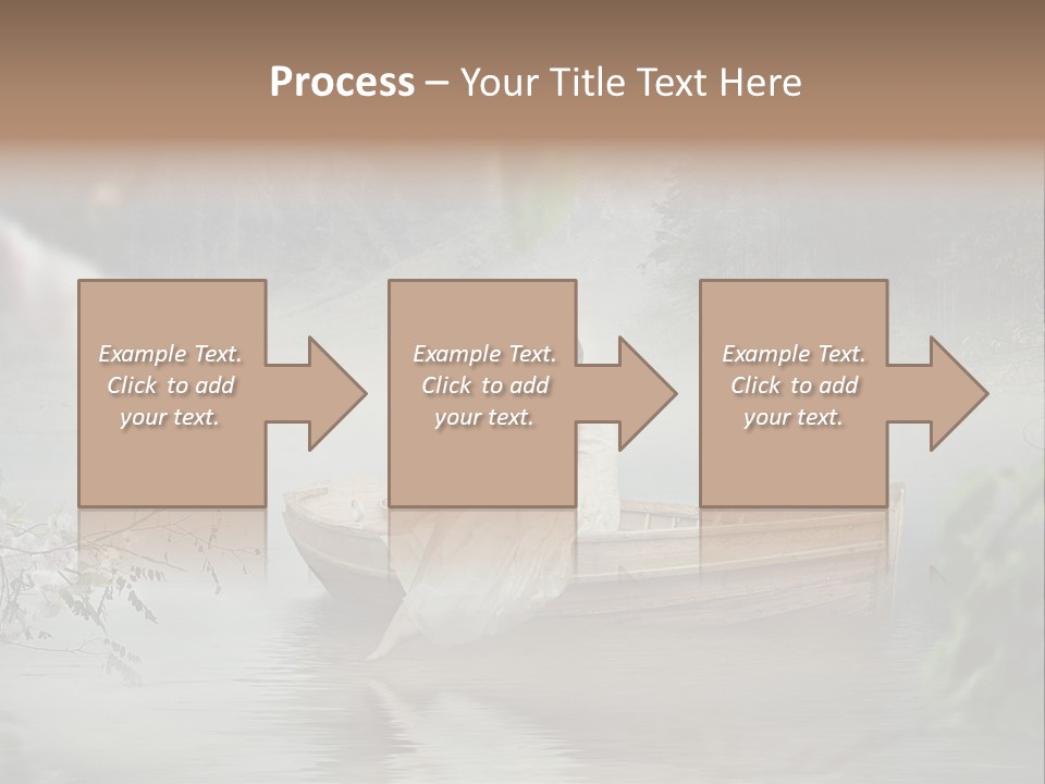 Lady Nostalgic Mountains PowerPoint Template