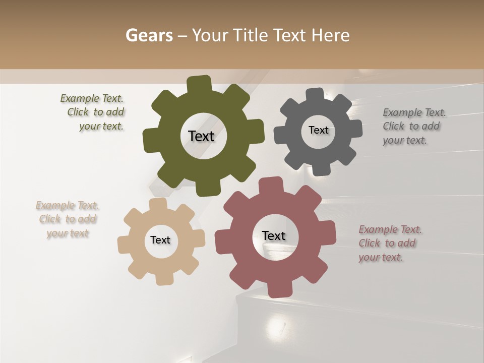 Banister Floor Duplex PowerPoint Template