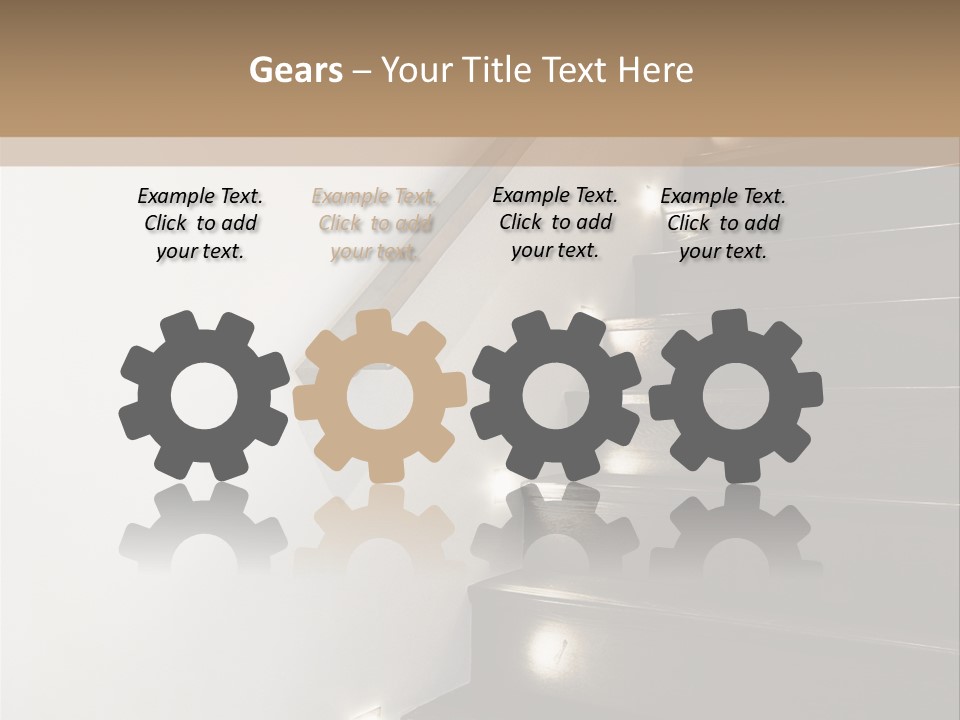 Banister Floor Duplex PowerPoint Template