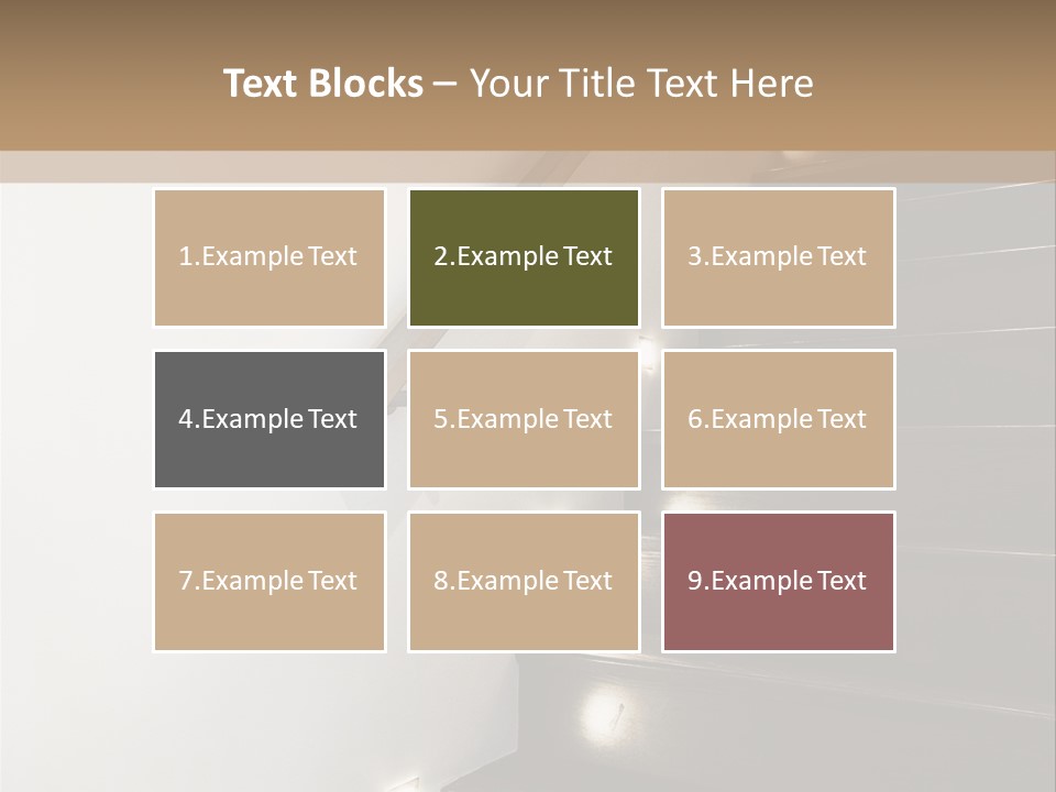 Banister Floor Duplex PowerPoint Template