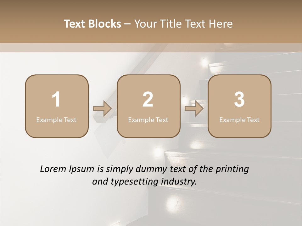 Banister Floor Duplex PowerPoint Template
