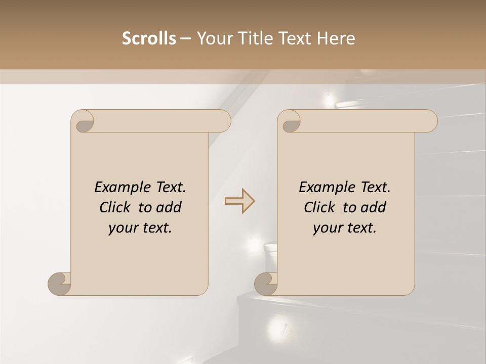 Banister Floor Duplex PowerPoint Template