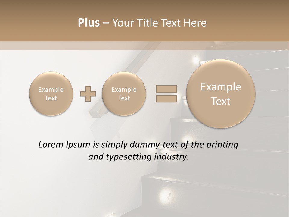 Banister Floor Duplex PowerPoint Template
