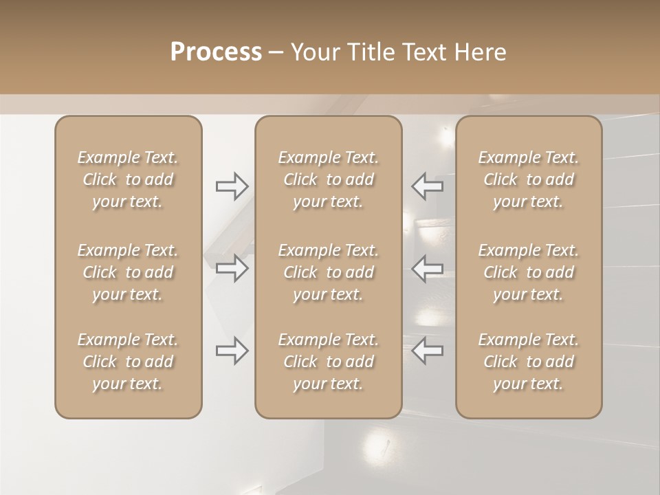 Banister Floor Duplex PowerPoint Template