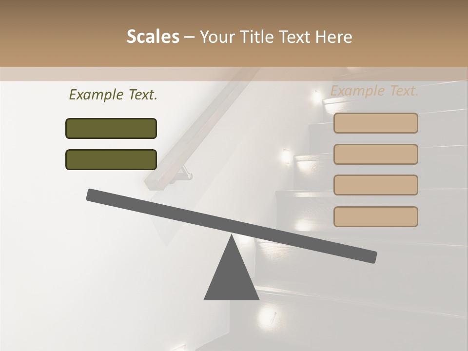 Banister Floor Duplex PowerPoint Template