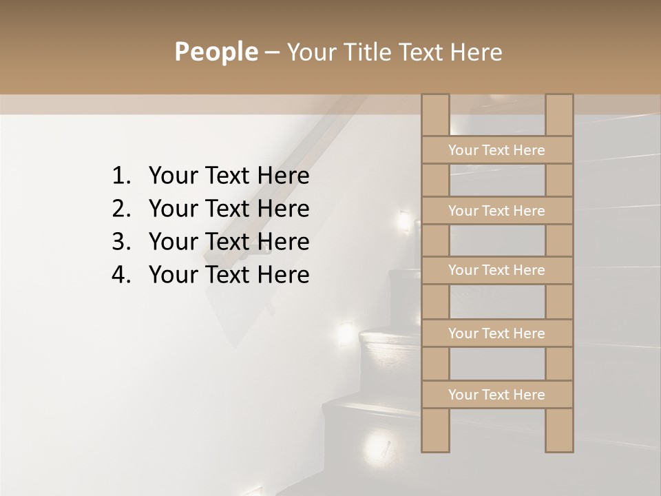 Banister Floor Duplex PowerPoint Template