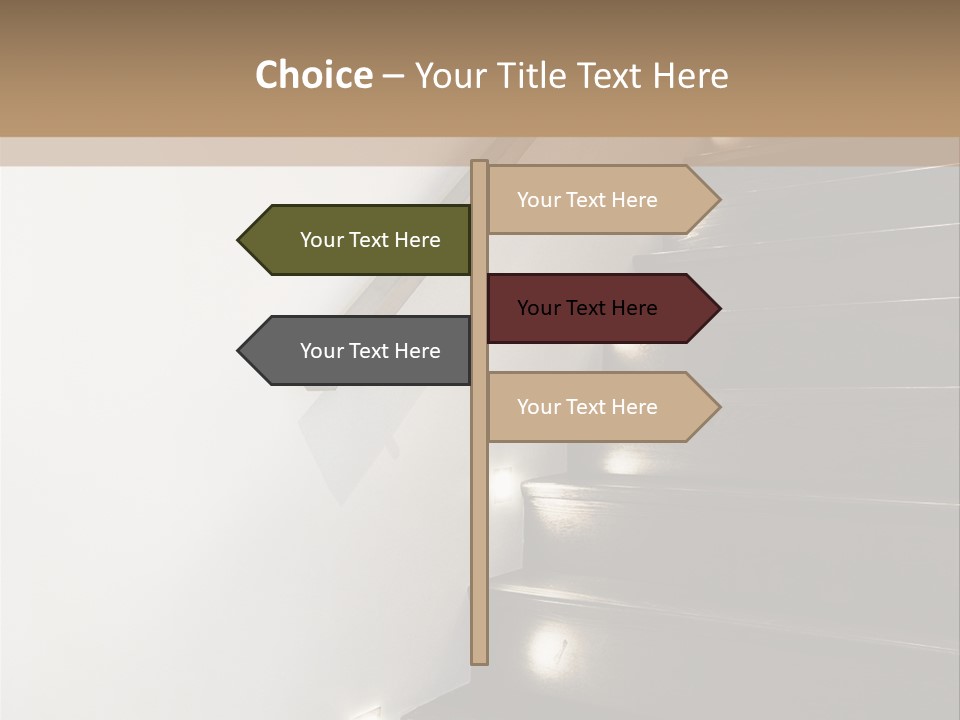 Banister Floor Duplex PowerPoint Template