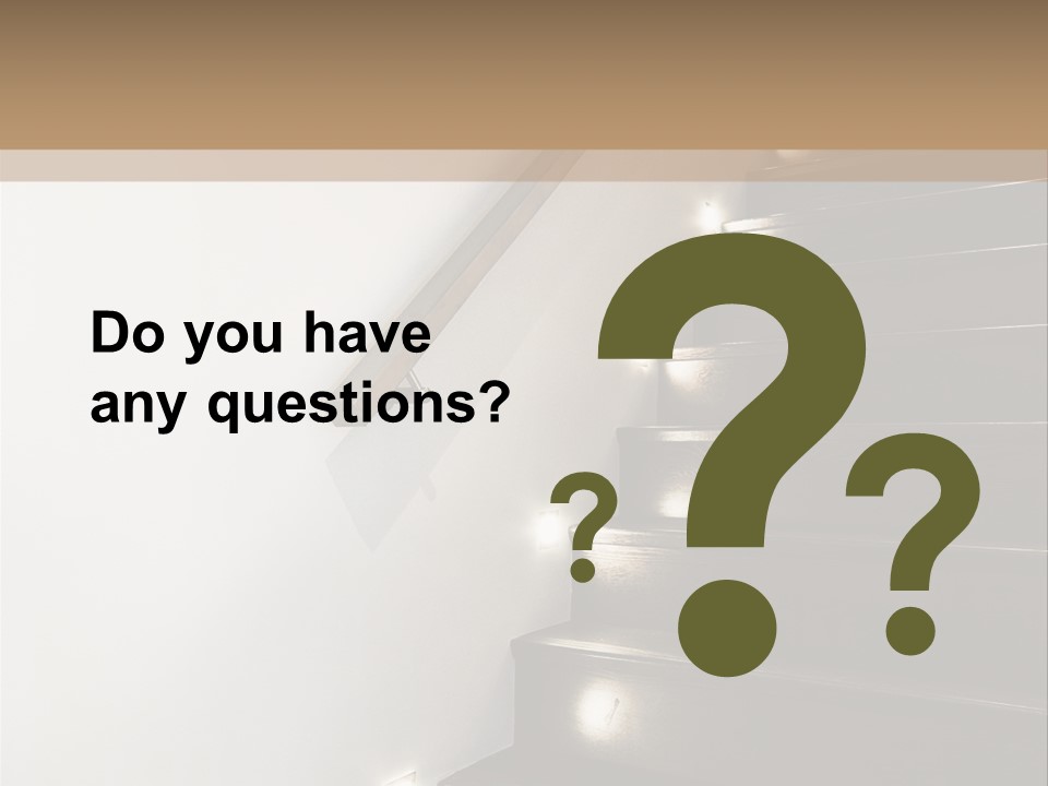 Banister Floor Duplex PowerPoint Template