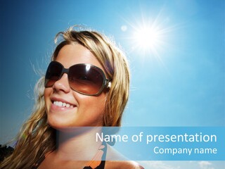 Youth Sky Teen PowerPoint Template