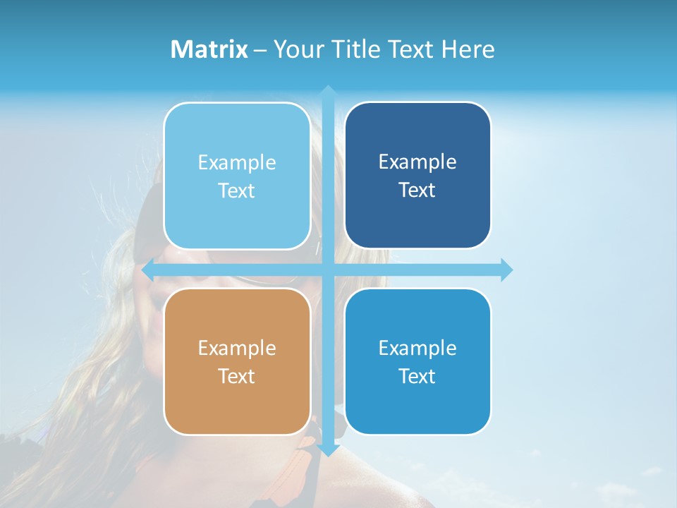 Youth Sky Teen PowerPoint Template