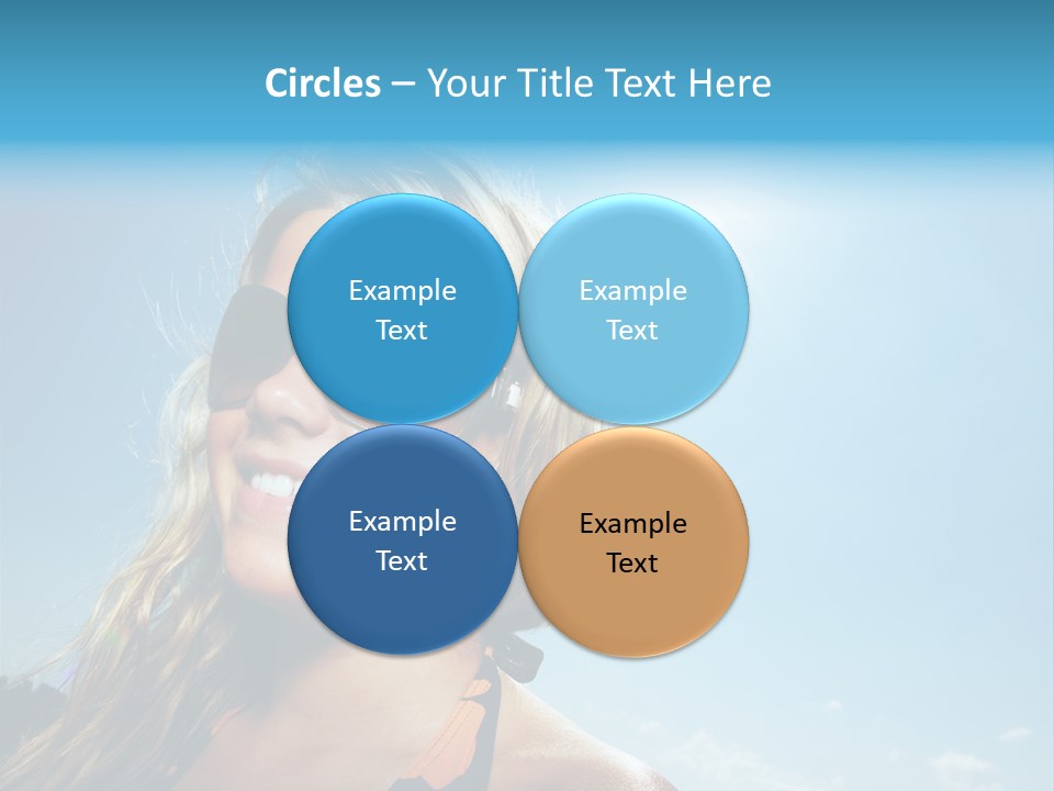 Youth Sky Teen PowerPoint Template