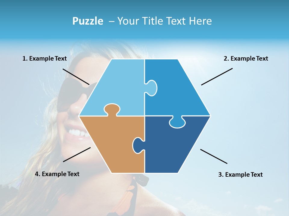 Youth Sky Teen PowerPoint Template