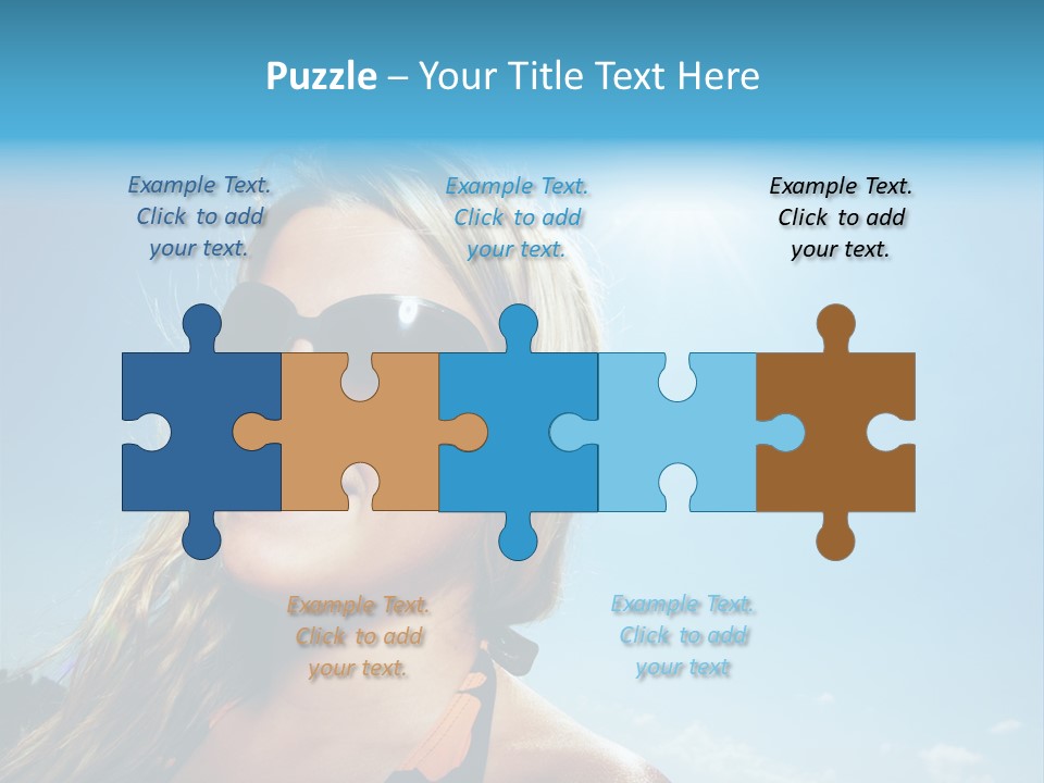 Youth Sky Teen PowerPoint Template