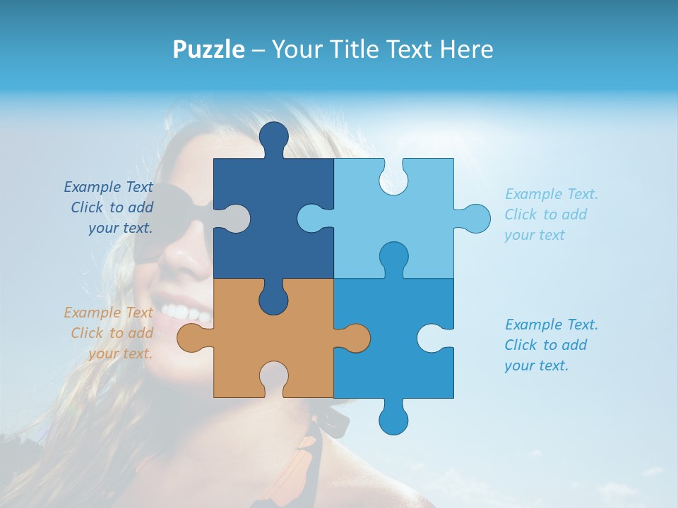 Youth Sky Teen PowerPoint Template