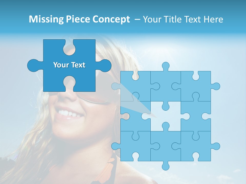 Youth Sky Teen PowerPoint Template