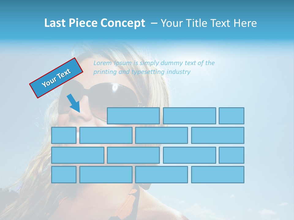 Youth Sky Teen PowerPoint Template