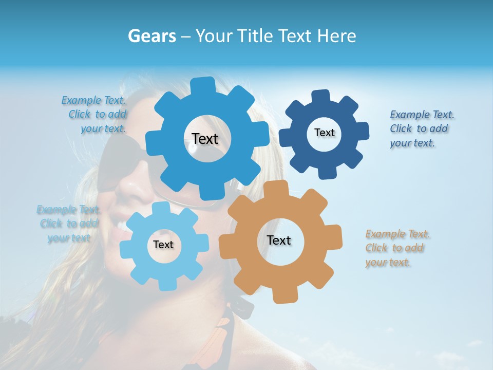 Youth Sky Teen PowerPoint Template