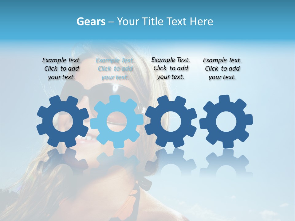 Youth Sky Teen PowerPoint Template