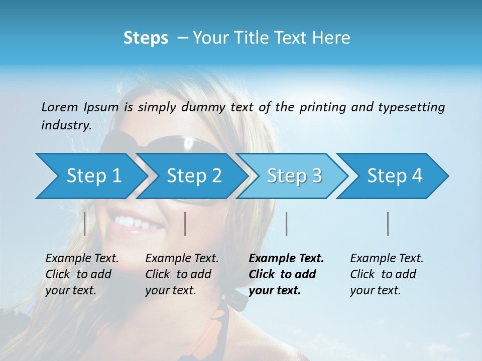 Youth Sky Teen PowerPoint Template