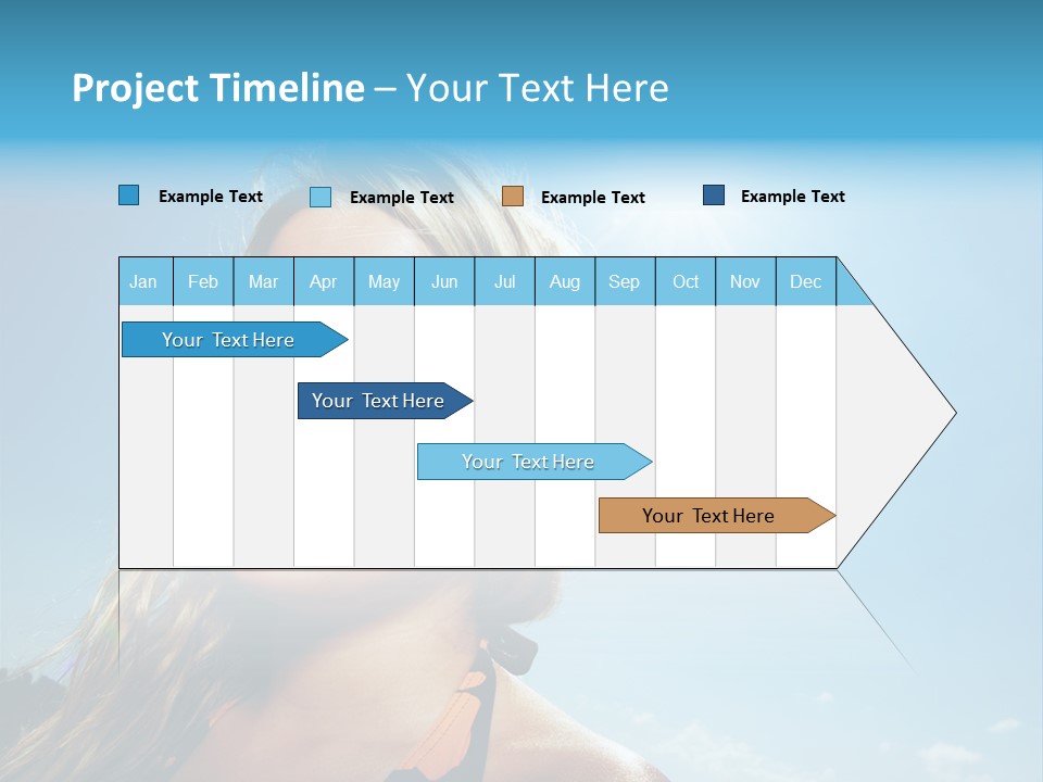 Youth Sky Teen PowerPoint Template