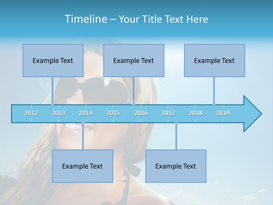 Youth Sky Teen PowerPoint Template