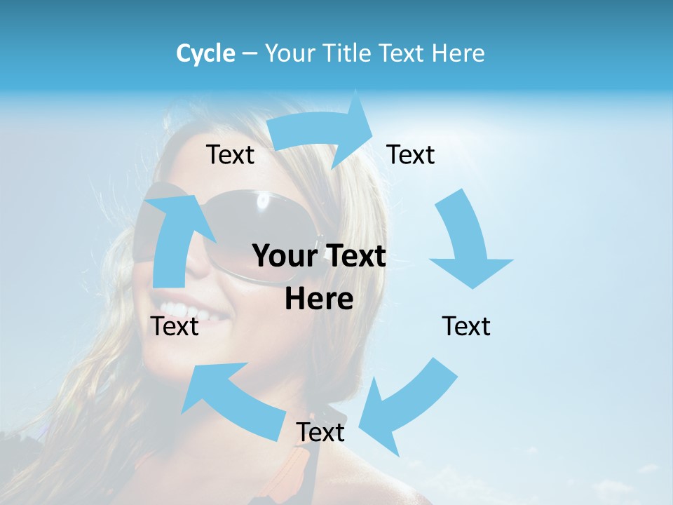 Youth Sky Teen PowerPoint Template