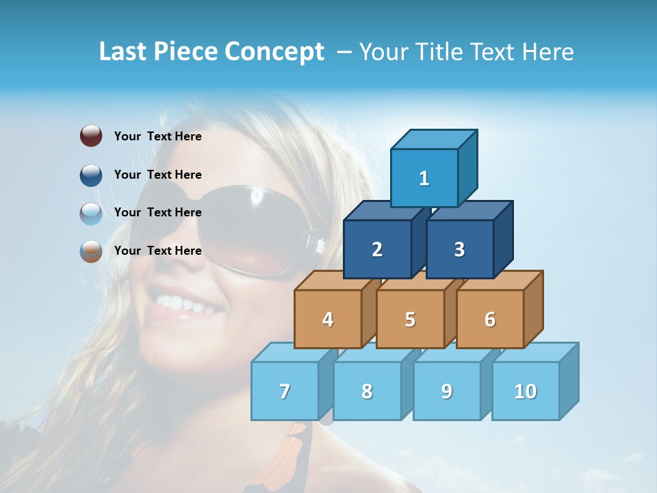 Youth Sky Teen PowerPoint Template