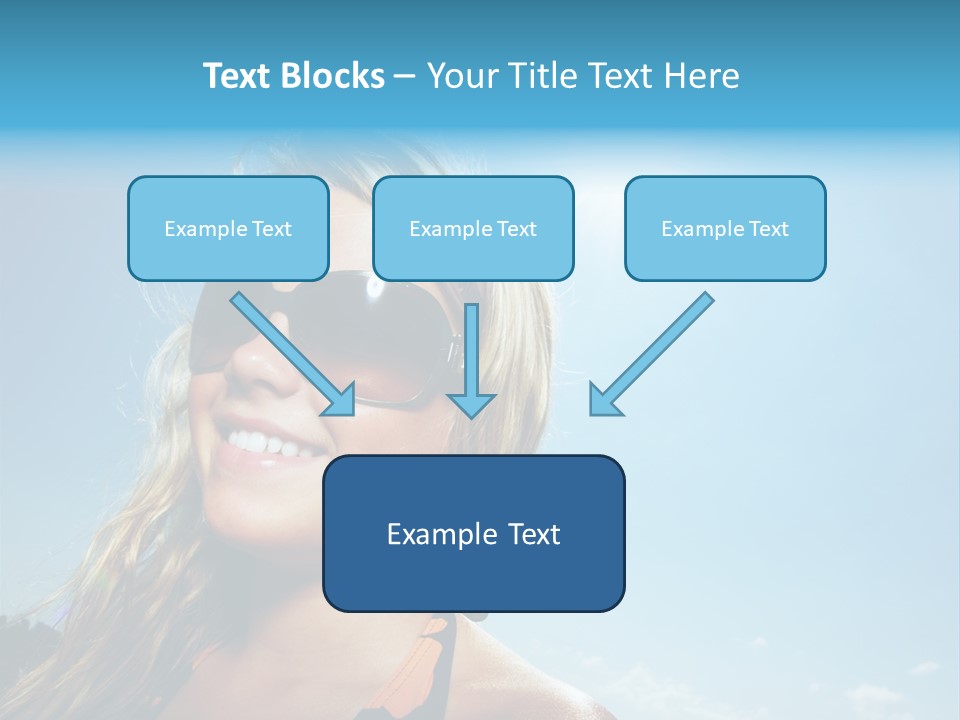 Youth Sky Teen PowerPoint Template