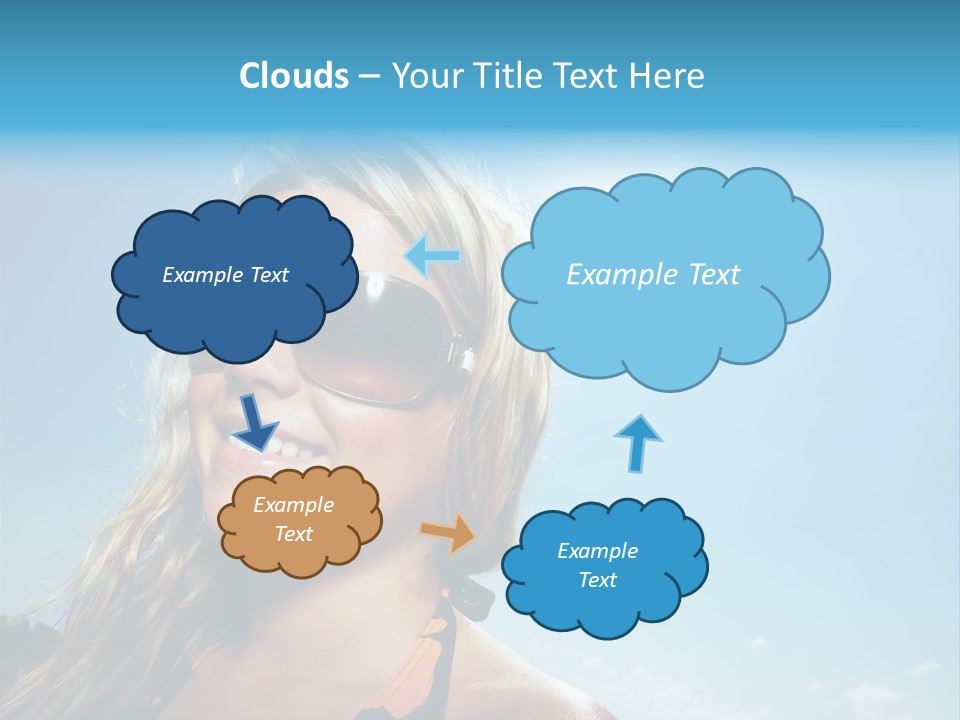 Youth Sky Teen PowerPoint Template