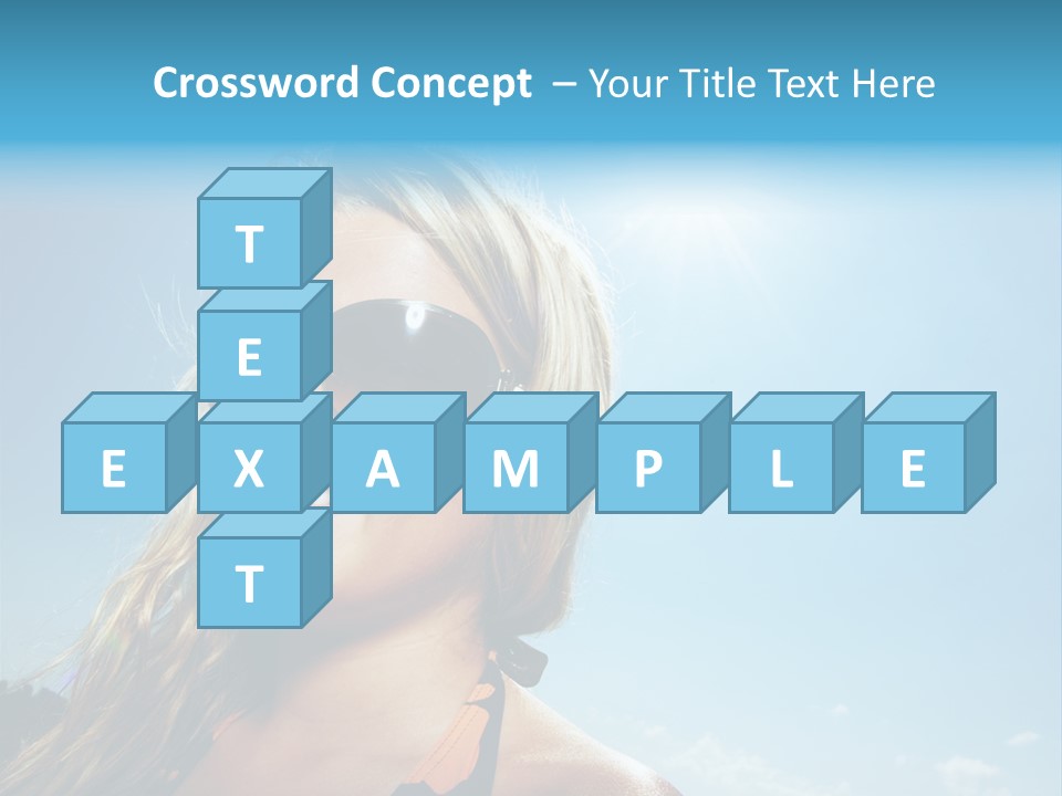 Youth Sky Teen PowerPoint Template