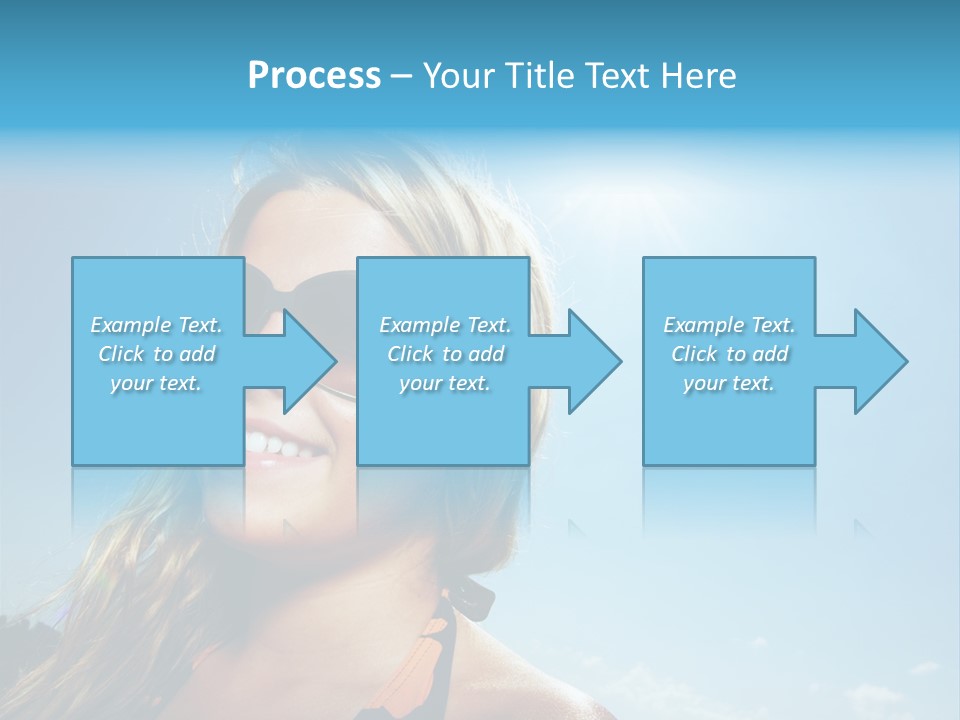 Youth Sky Teen PowerPoint Template