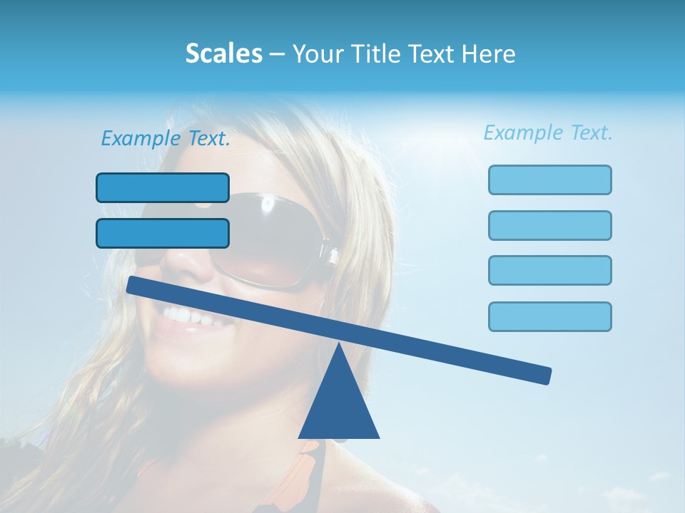 Youth Sky Teen PowerPoint Template