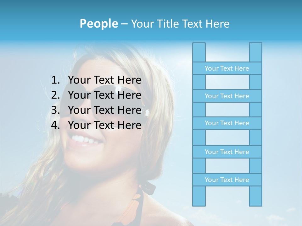 Youth Sky Teen PowerPoint Template