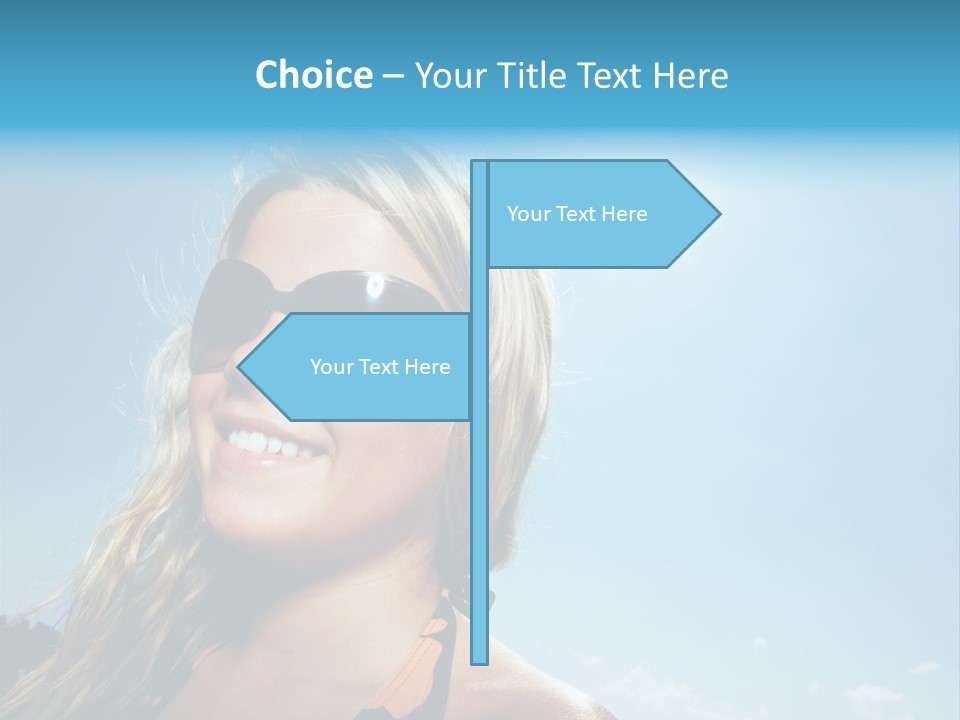 Youth Sky Teen PowerPoint Template