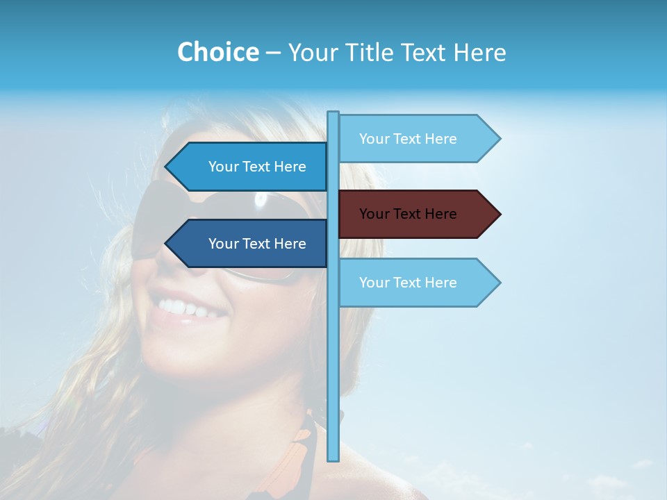 Youth Sky Teen PowerPoint Template