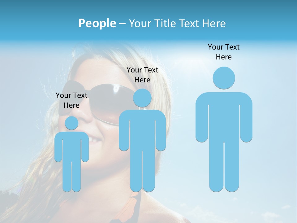 Youth Sky Teen PowerPoint Template