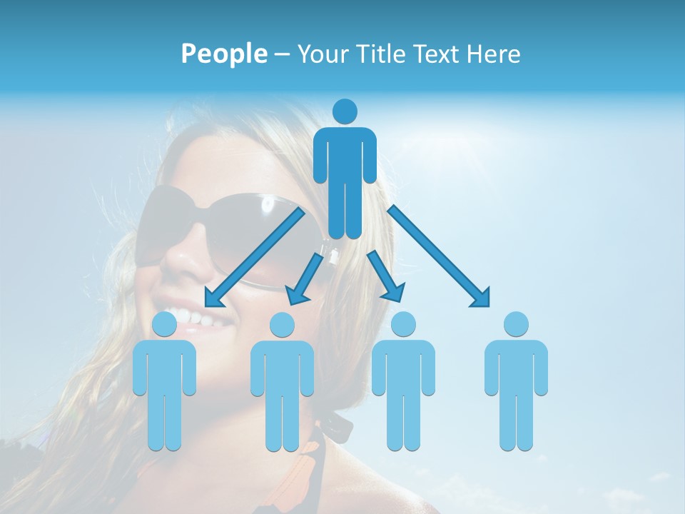 Youth Sky Teen PowerPoint Template