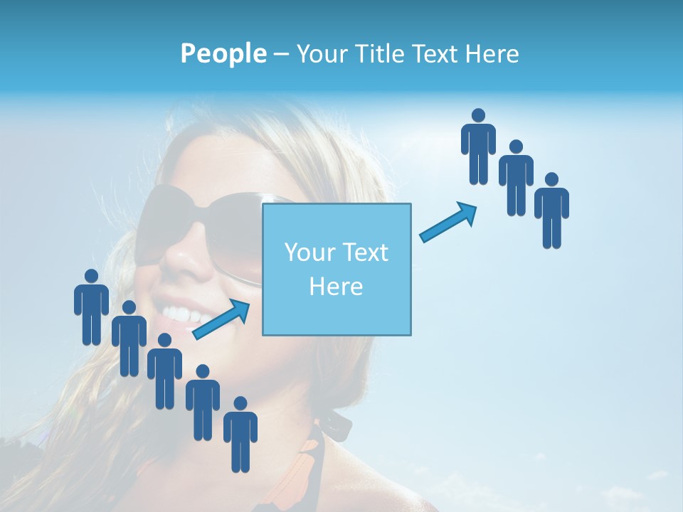 Youth Sky Teen PowerPoint Template