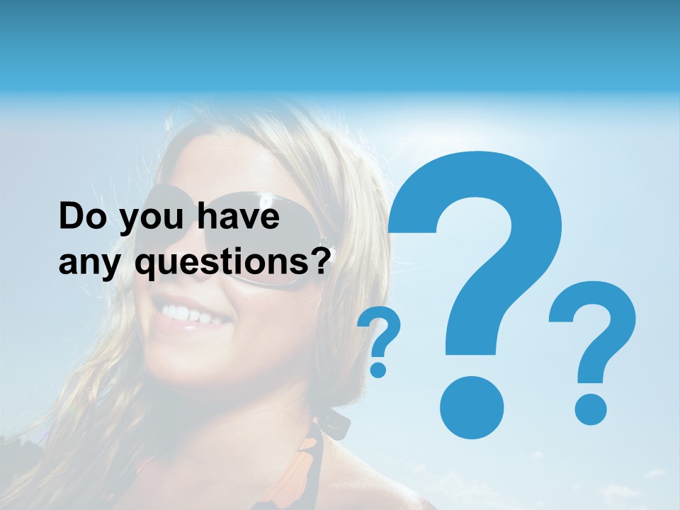 Youth Sky Teen PowerPoint Template