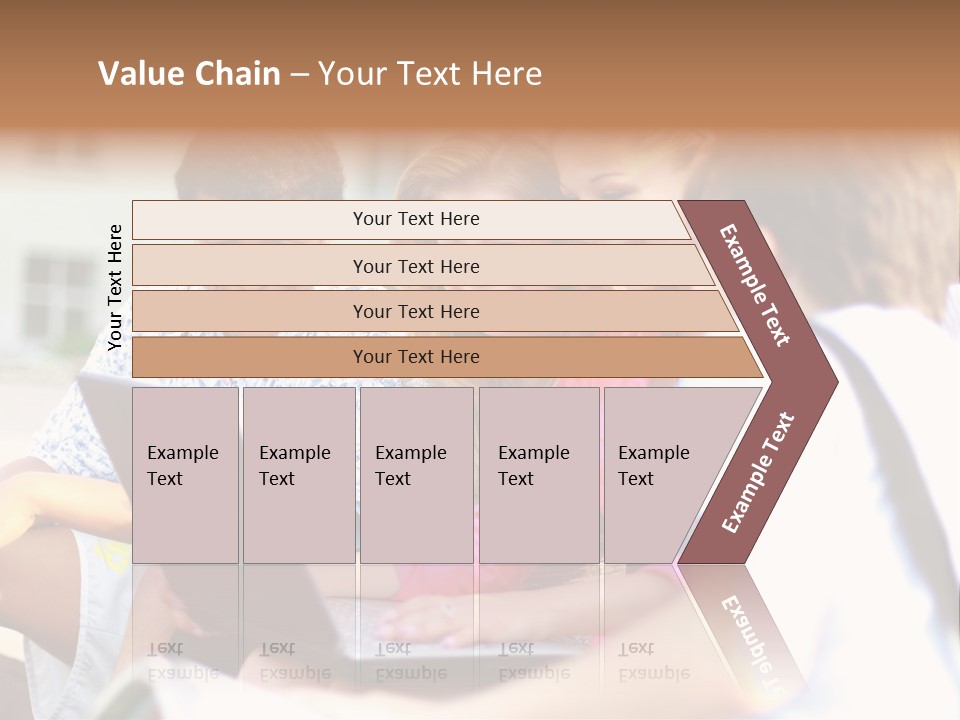 Friends Humorous Teen PowerPoint Template