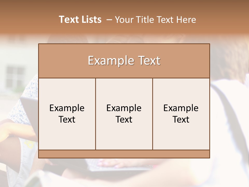 Friends Humorous Teen PowerPoint Template