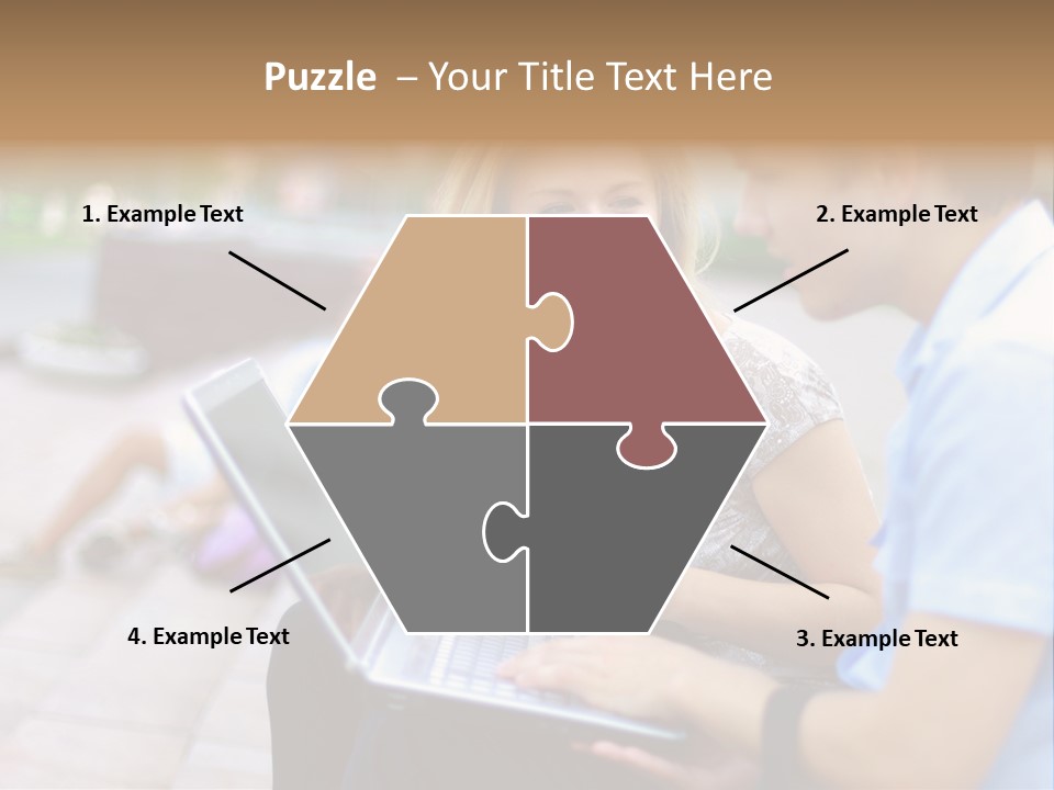 Friendship Youth Close PowerPoint Template