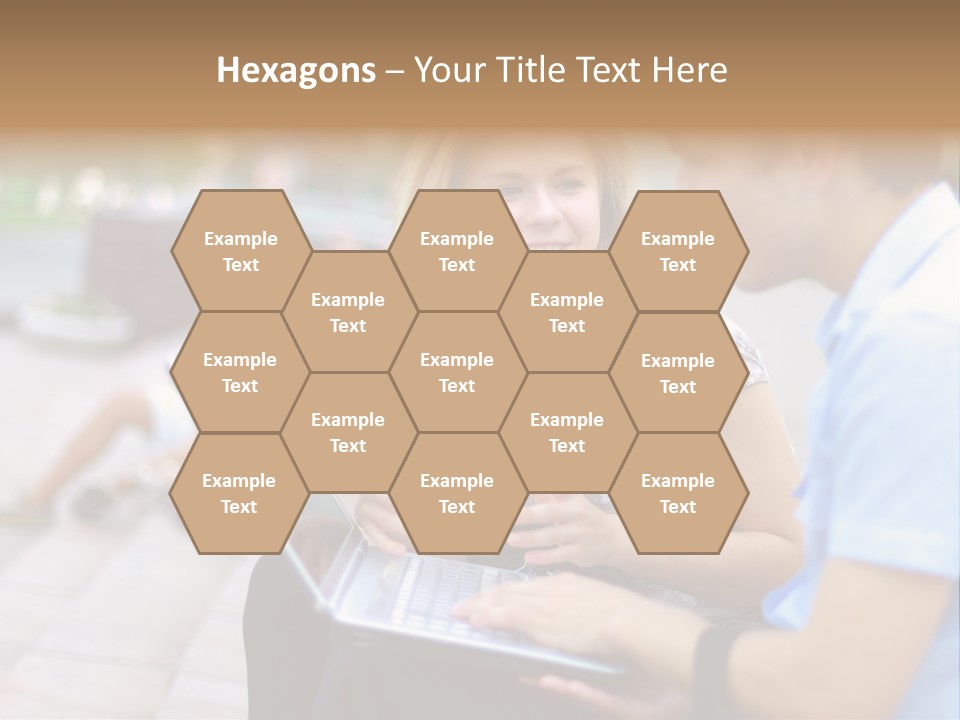 Friendship Youth Close PowerPoint Template