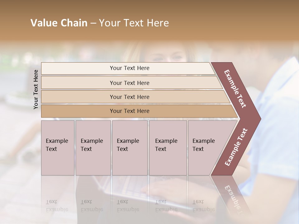 Friendship Youth Close PowerPoint Template